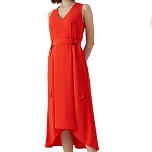 karen millen peplum hem lace dress